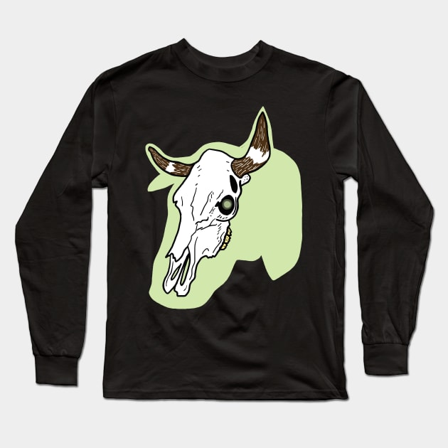 Phantasmal Cow Long Sleeve T-Shirt by SNK Kreatures